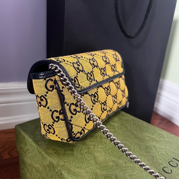 Gucci Limited Edition Mini GG Marmont Multicolor Bag - Picture 4 of 13